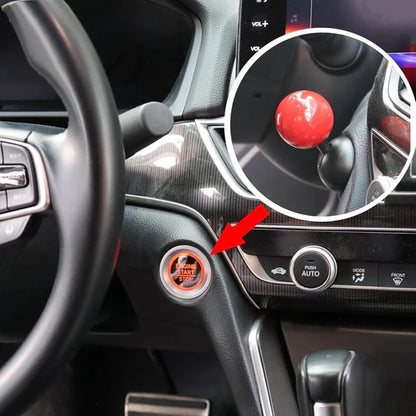 Car Push Joystick Start Button