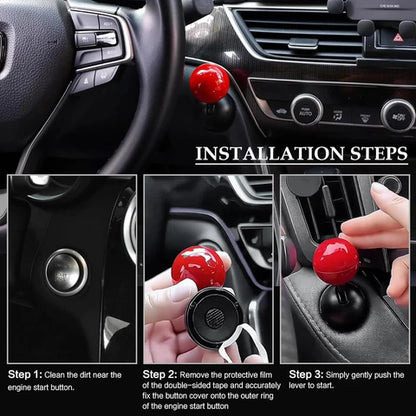 Car Push Joystick Start Button