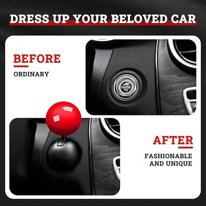 Car Push Joystick Start Button